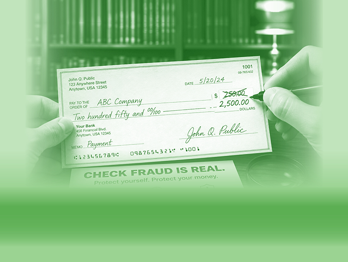 Library of Congress FCU Scam Education - protect yourself and your finances - what you need to know about check washing
